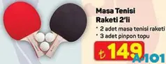 TRİATHLON MASA TENİSİ RAKETİ 2'Lİ